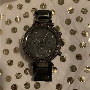 Gunmetal Michael Kors Watch